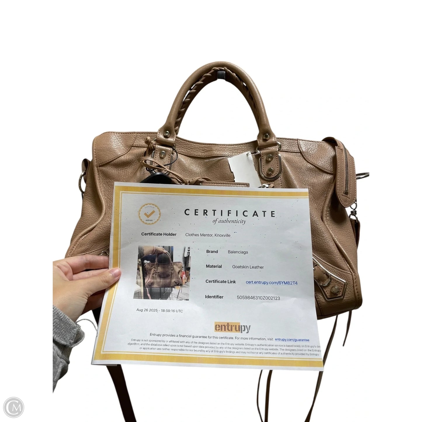 Handbag Luxury Designer By Balenciaga, Size: Medium