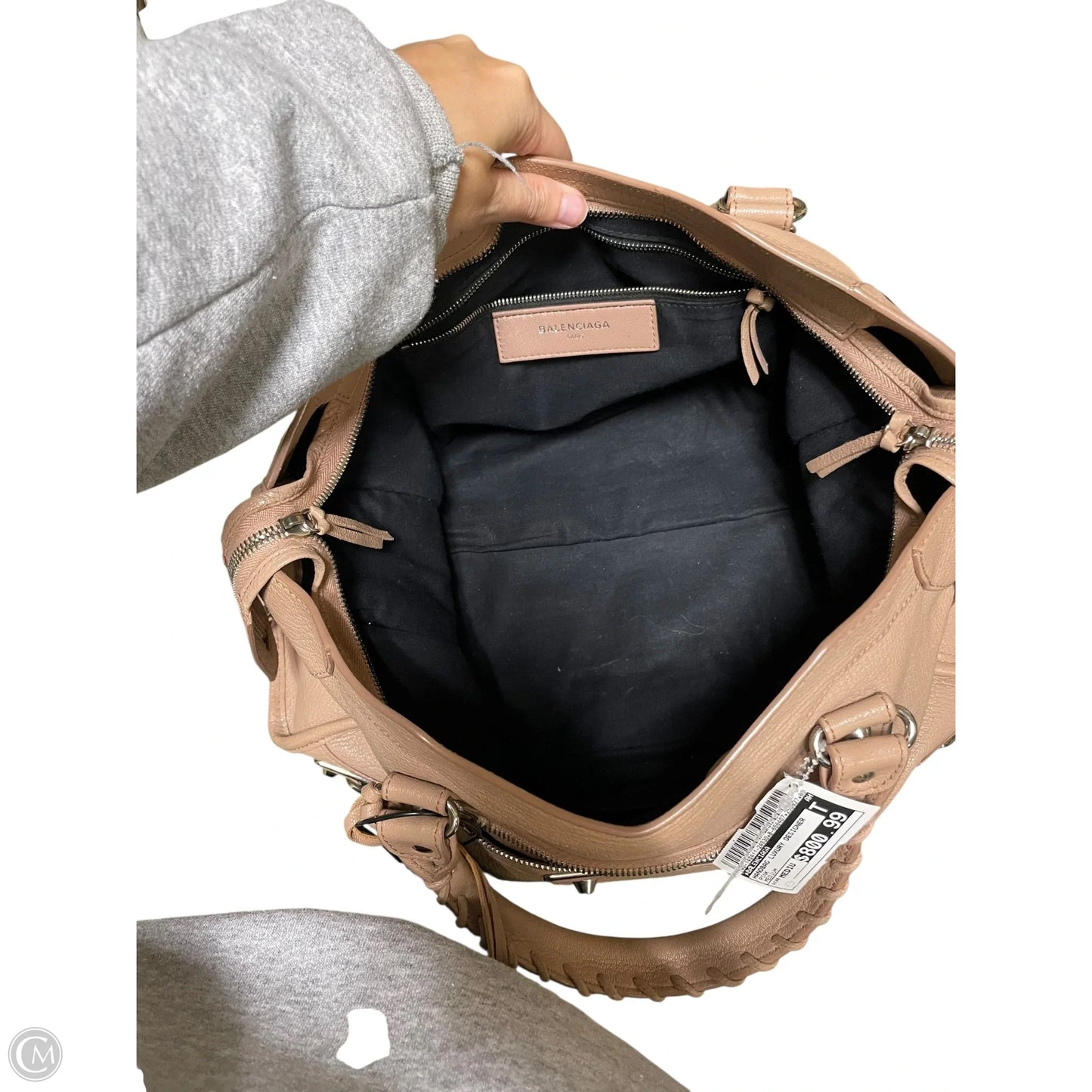 Handbag Luxury Designer By Balenciaga, Size: Medium