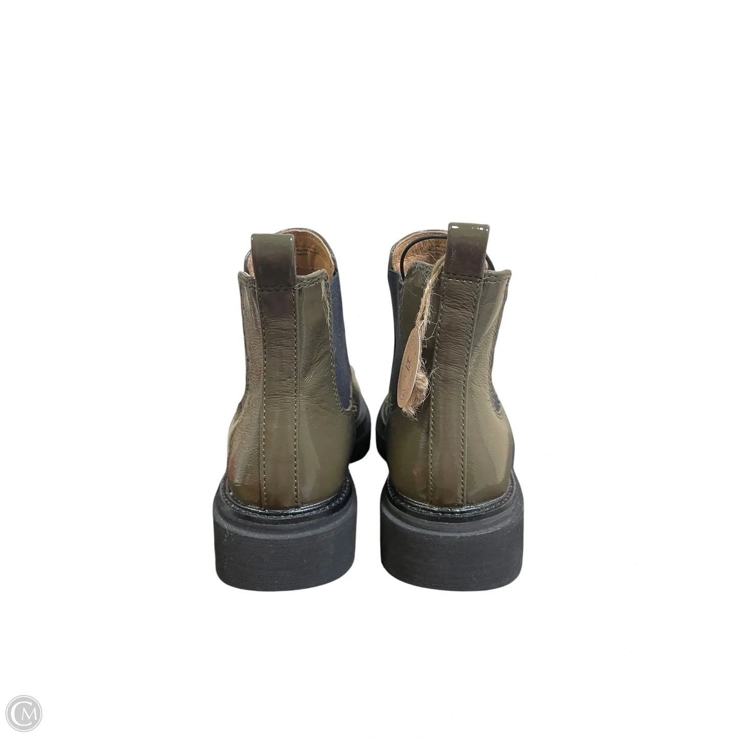 Boots Ankle Flats By Sofft In Green, Size: 8.5