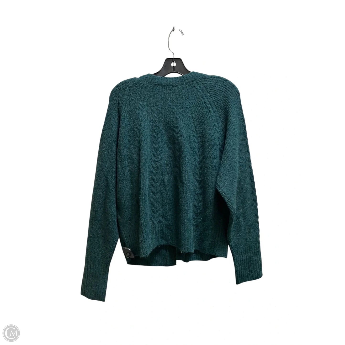 Cardigan By On 34th In Green, Size: L