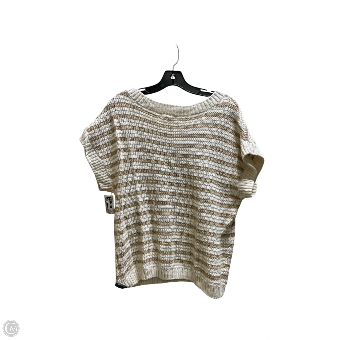 Sweater By Blu Pepper In Striped Pattern, Size: L