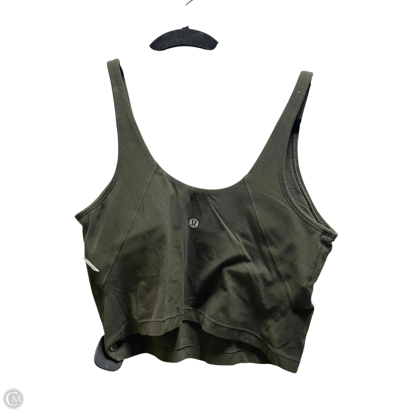 Athletic Tank Top By Lululemon In Green, Size: 8