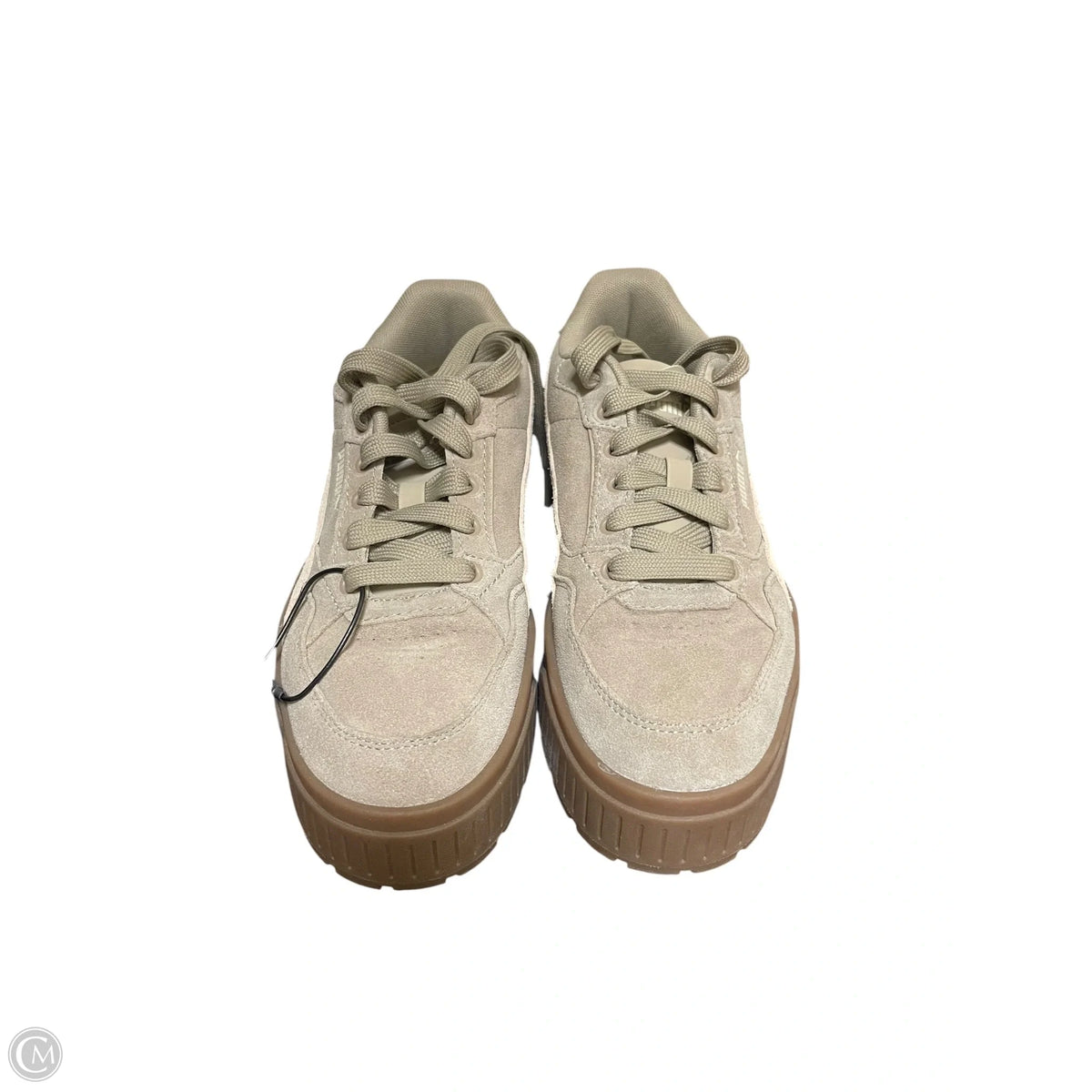 Shoes Sneakers By Puma In Brown, Size: 8