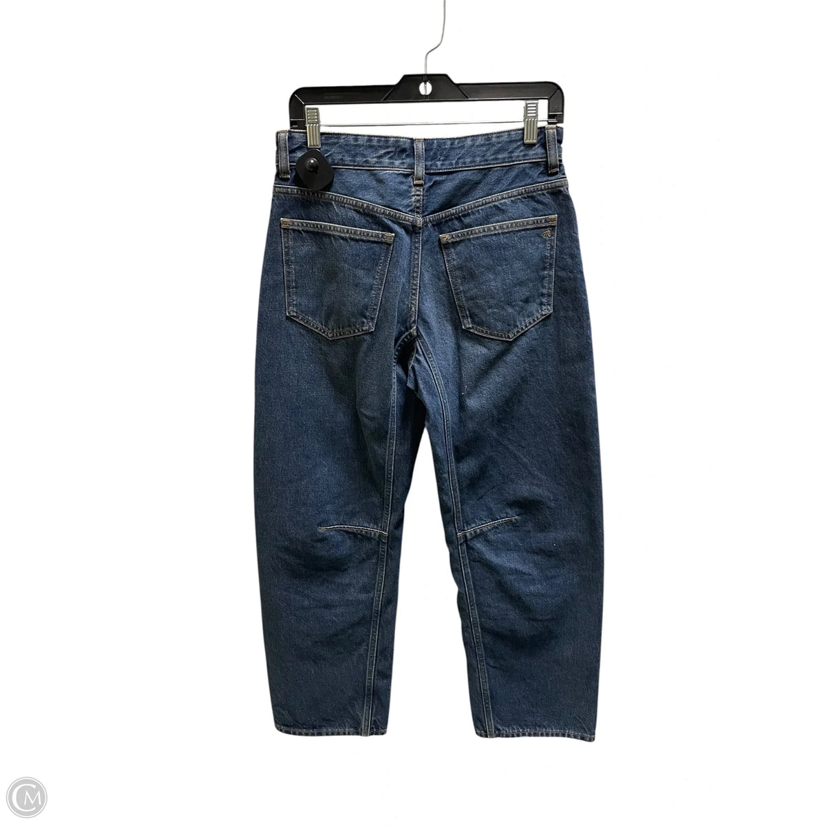 Jeans Straight By Madewell In Blue Denim, Size: 0