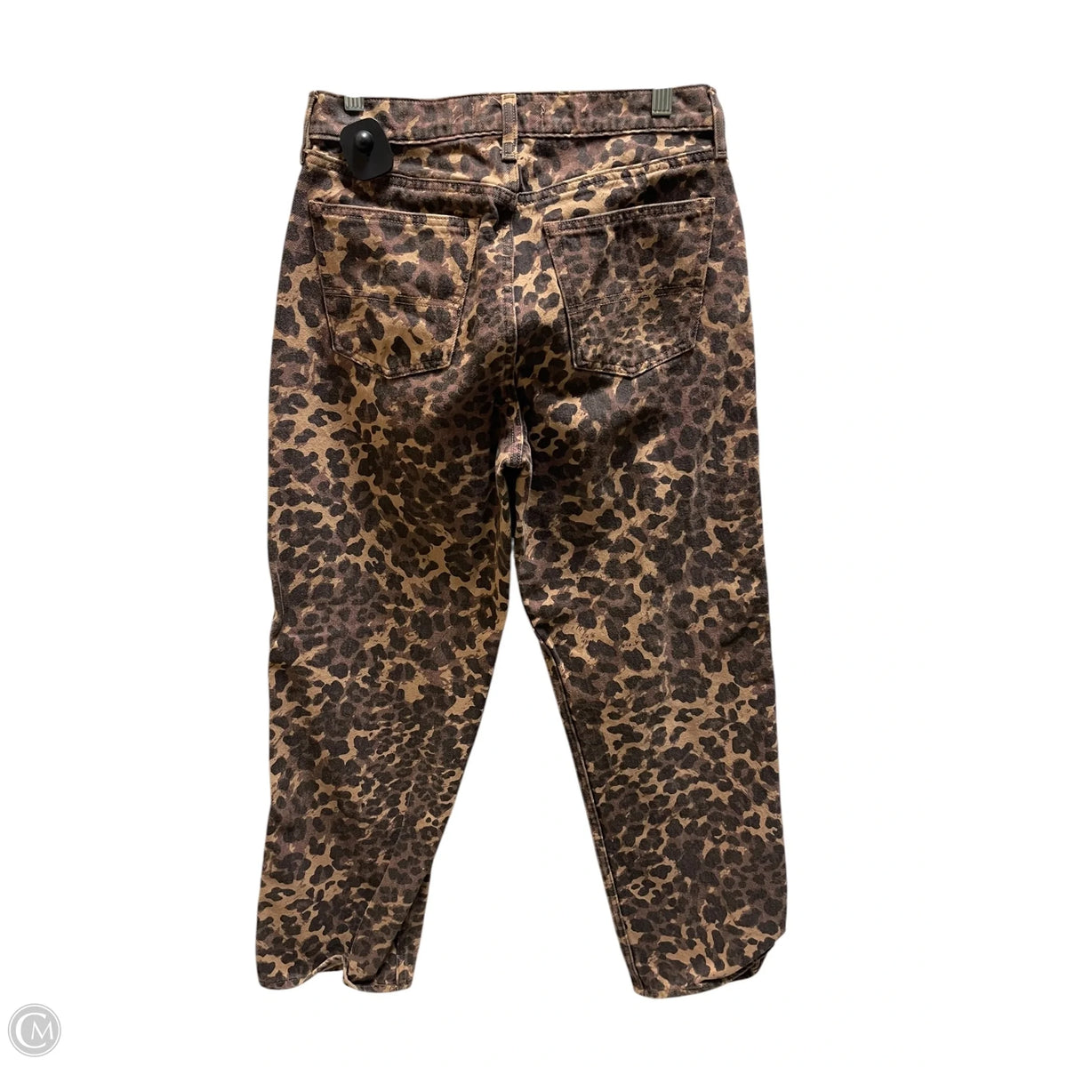 Jeans Wide Leg By Abercrombie And Fitch In Animal Print, Size: 0