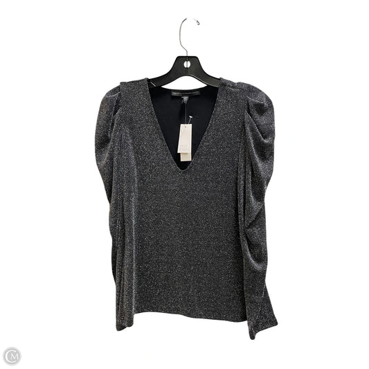 Top Long Sleeve By White House Black Market In Black, Size: Xs