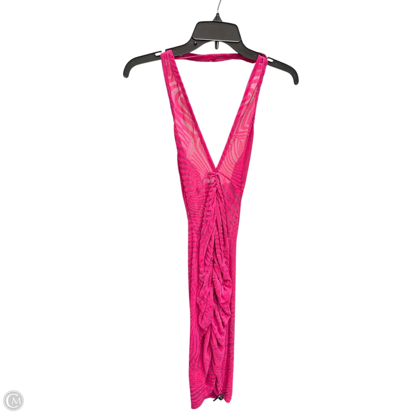 Dress Casual Midi By Pretty Little Thing In Pink, Size: 8