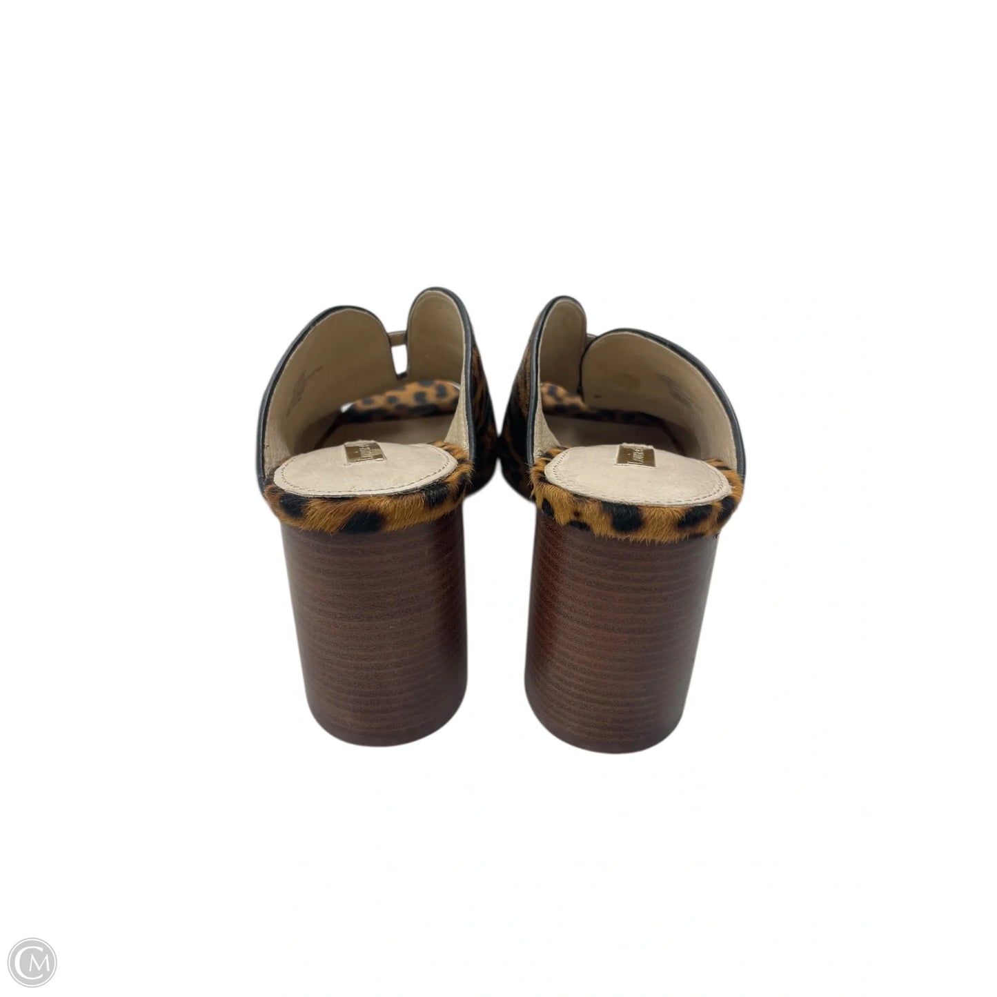Shoes Heels Block By Louise Et Cie In Animal Print, Size: 8.5