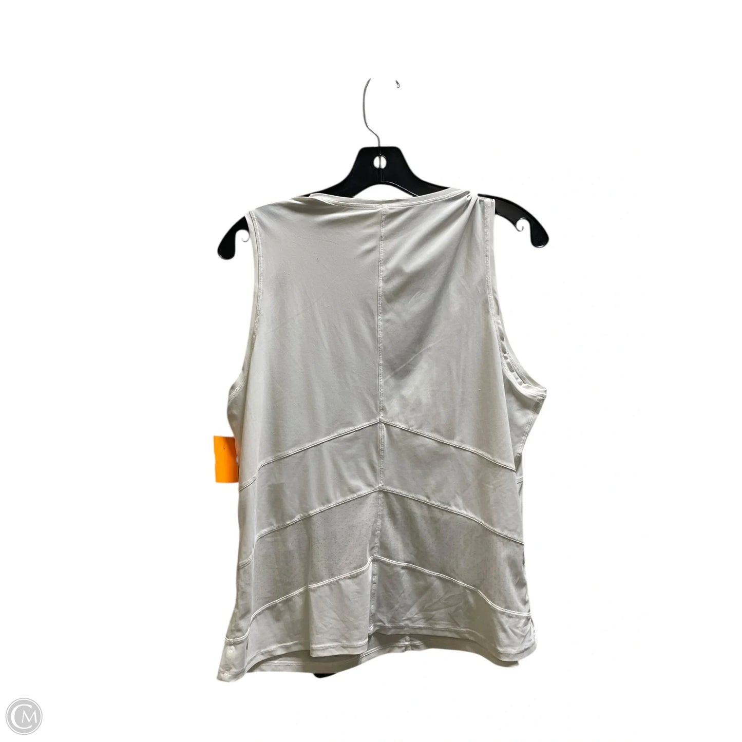 Athletic Tank Top By Lululemon In White, Size: 12