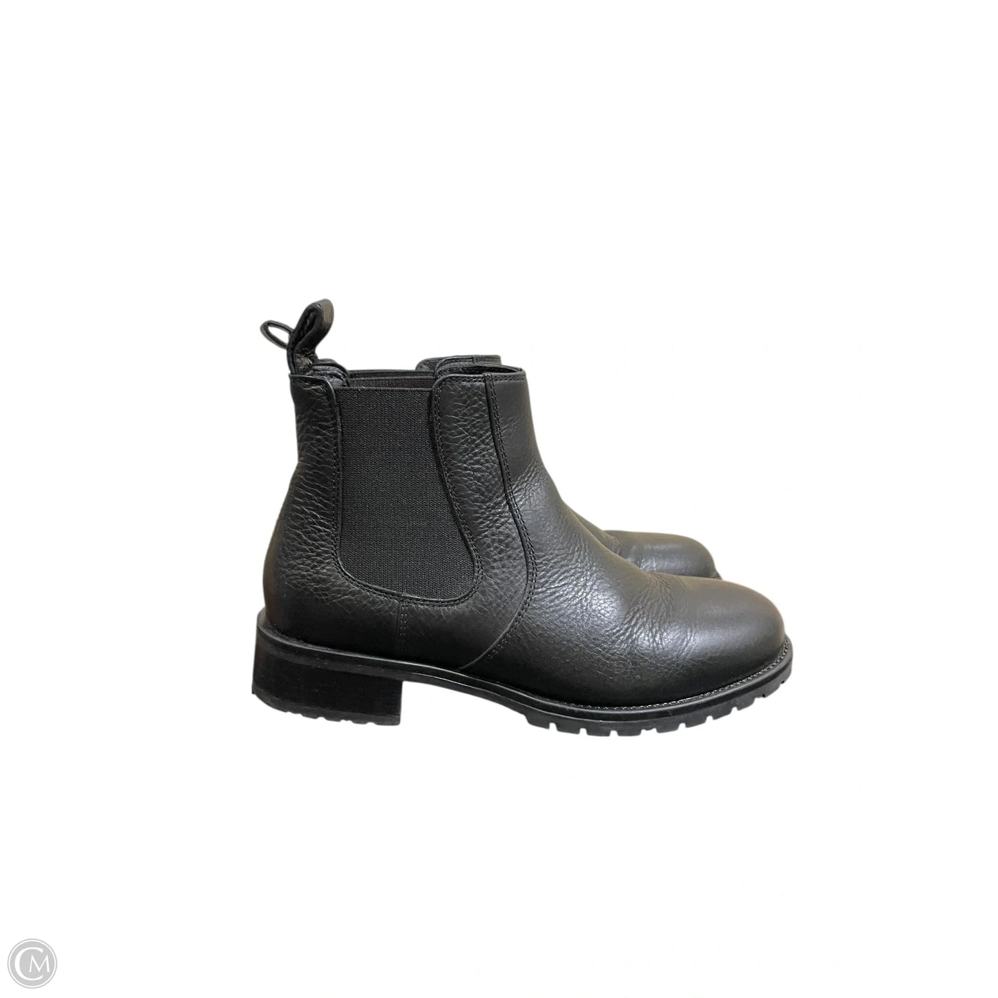 Boots Ankle Heels By Aldo In Black, Size: 8