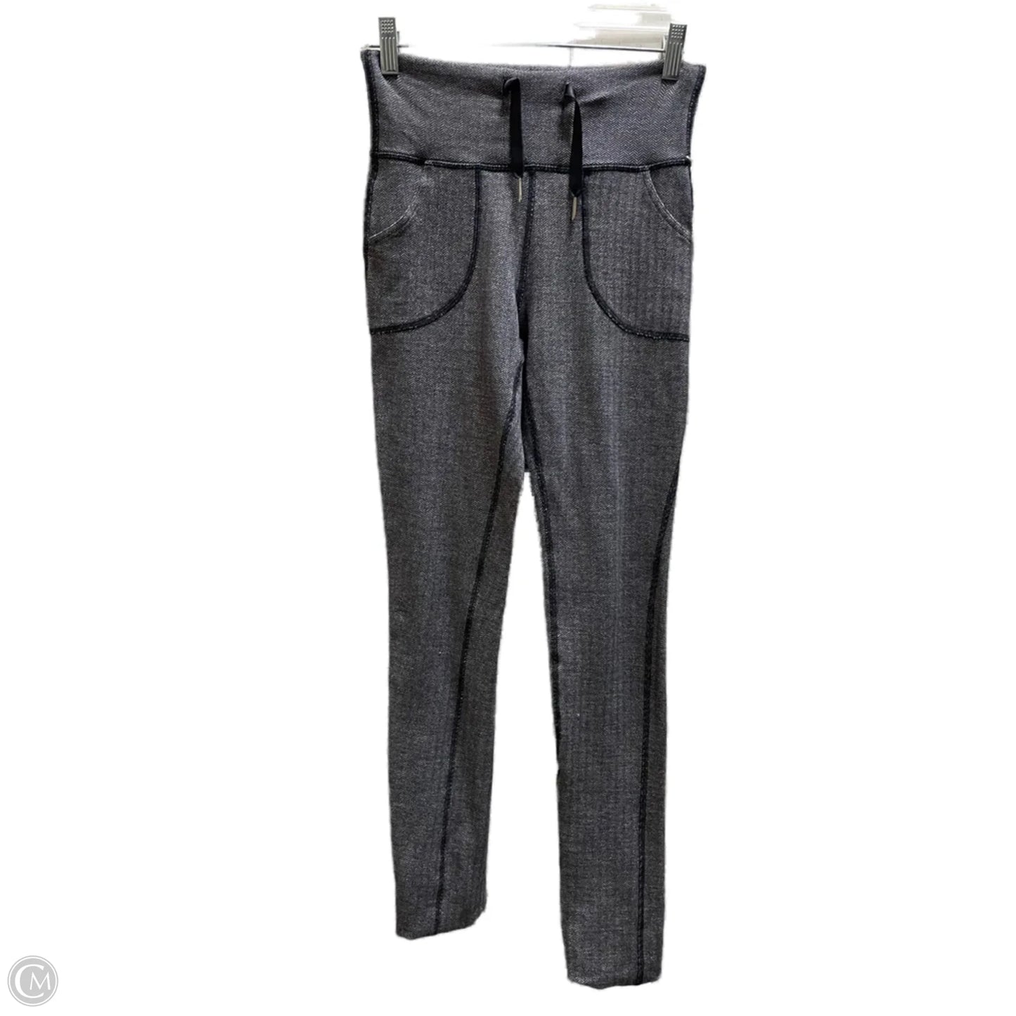 Athletic Leggings By Lululemon In Grey, Size: 4