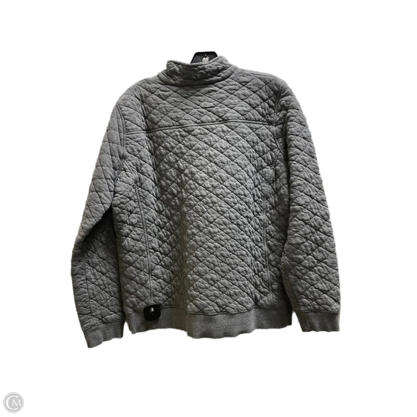 Sweatshirt Collar By Vineyard Vines In Grey, Size: Xs