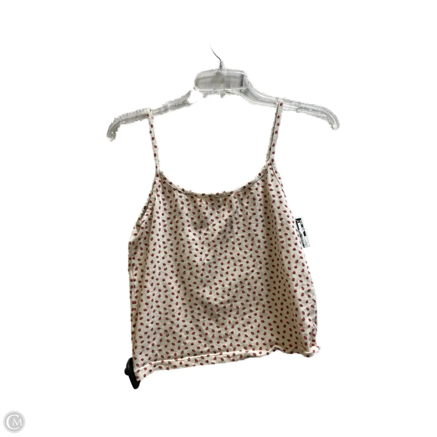 Top Sleeveless By Clothes Mentor In Cream, Size: S