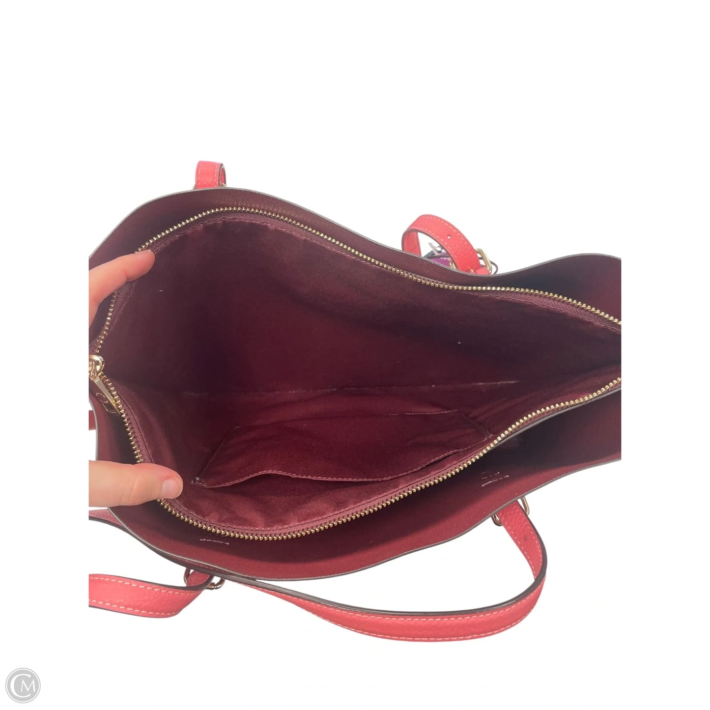 Handbag Designer By Coach, Size: Large