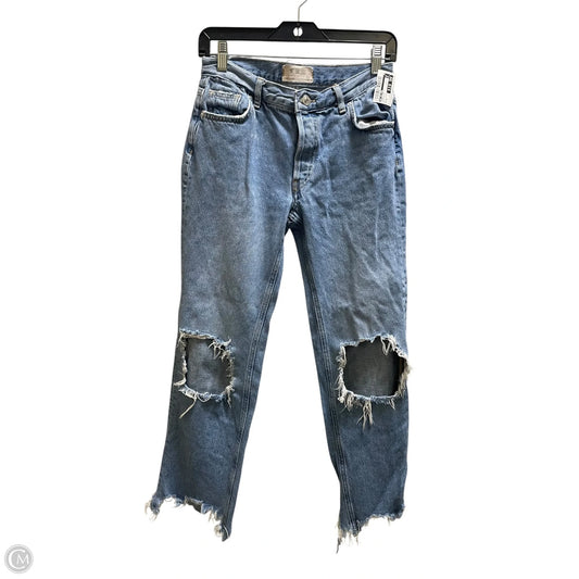 Jeans Straight By We The Free In Blue Denim, Size: 0