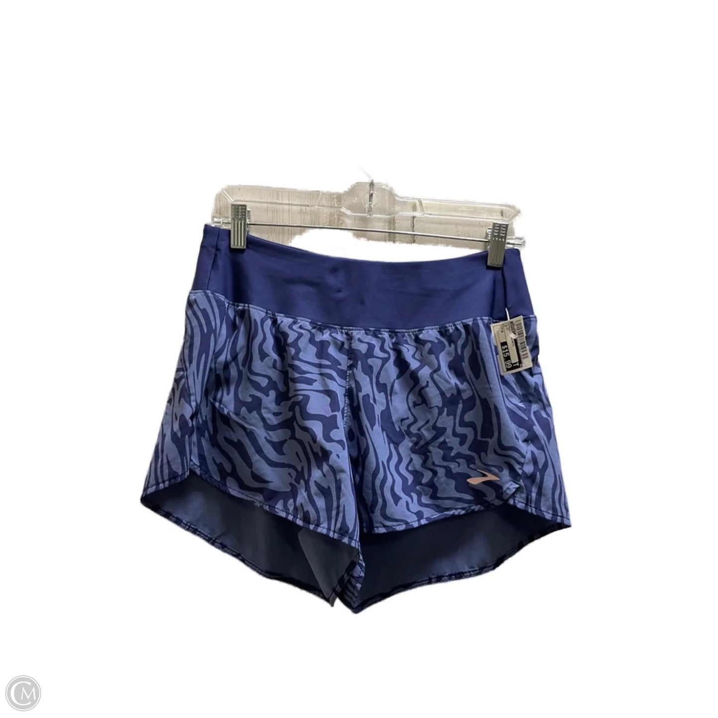 Athletic Shorts By Brooks In Blue, Size: M