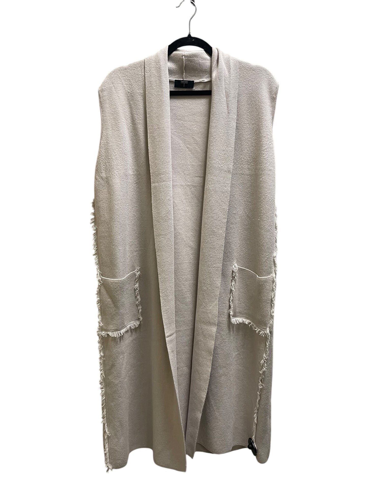Vest Sweater By Tahari By Arthur Levine Size: L