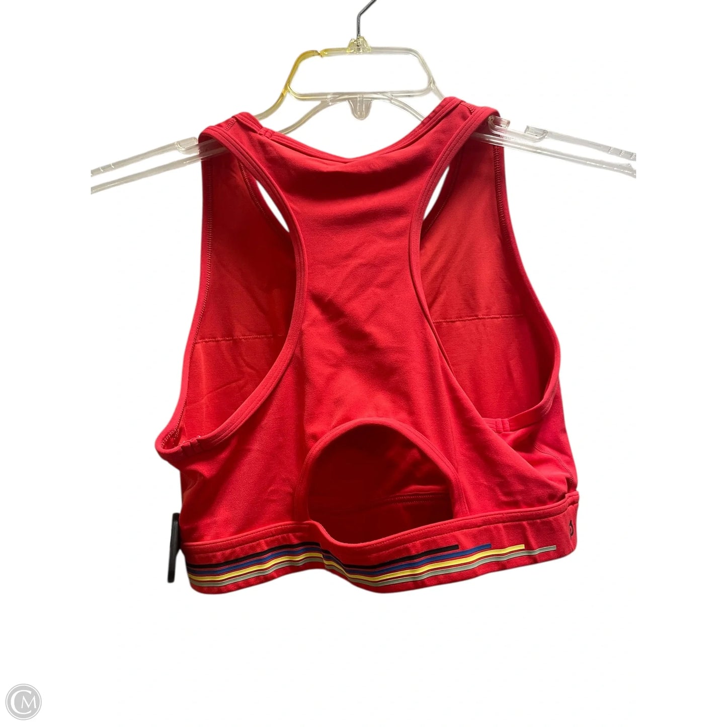 Athletic Bra By Peloton In Red, Size: L
