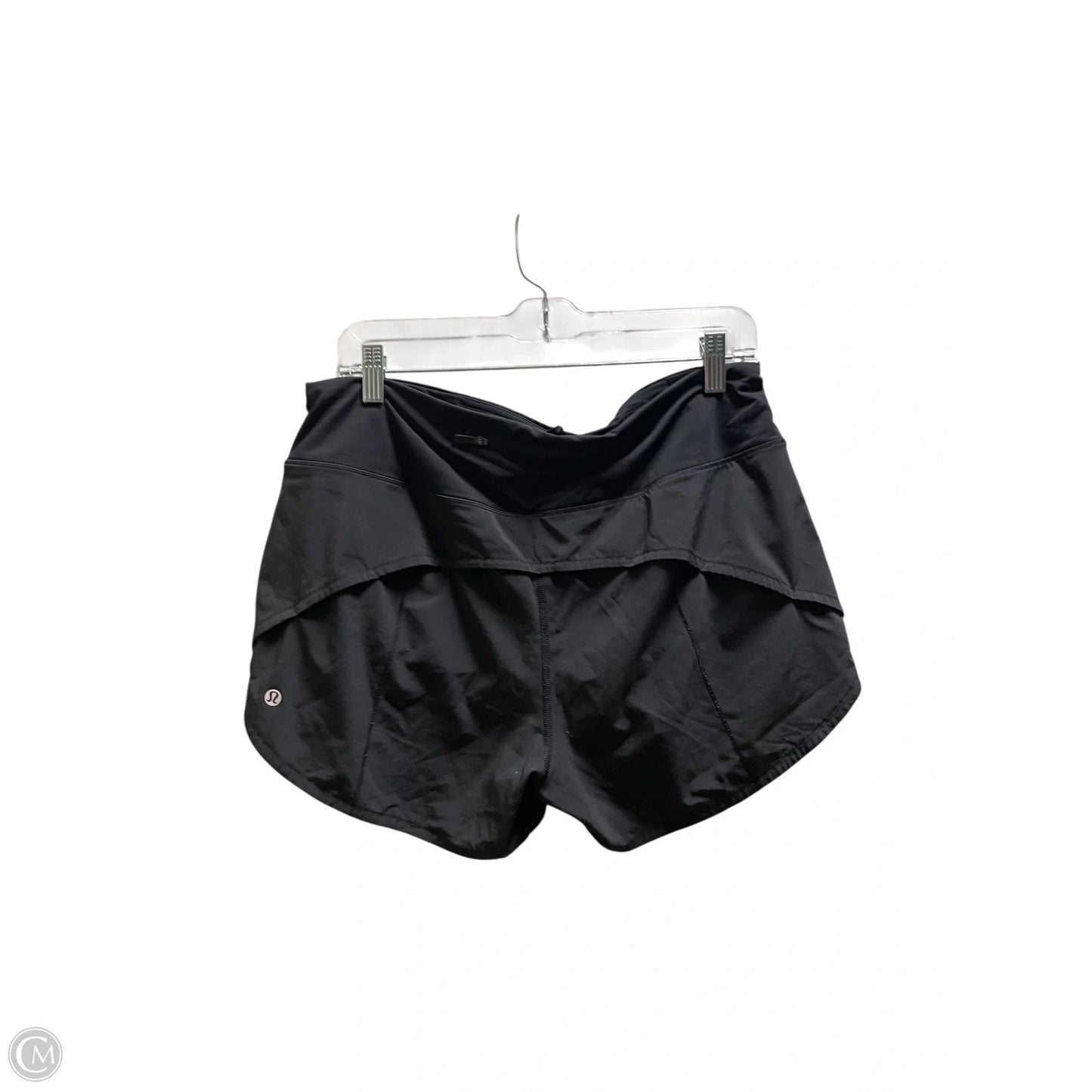 Athletic Shorts By Lululemon In Black, Size: 10