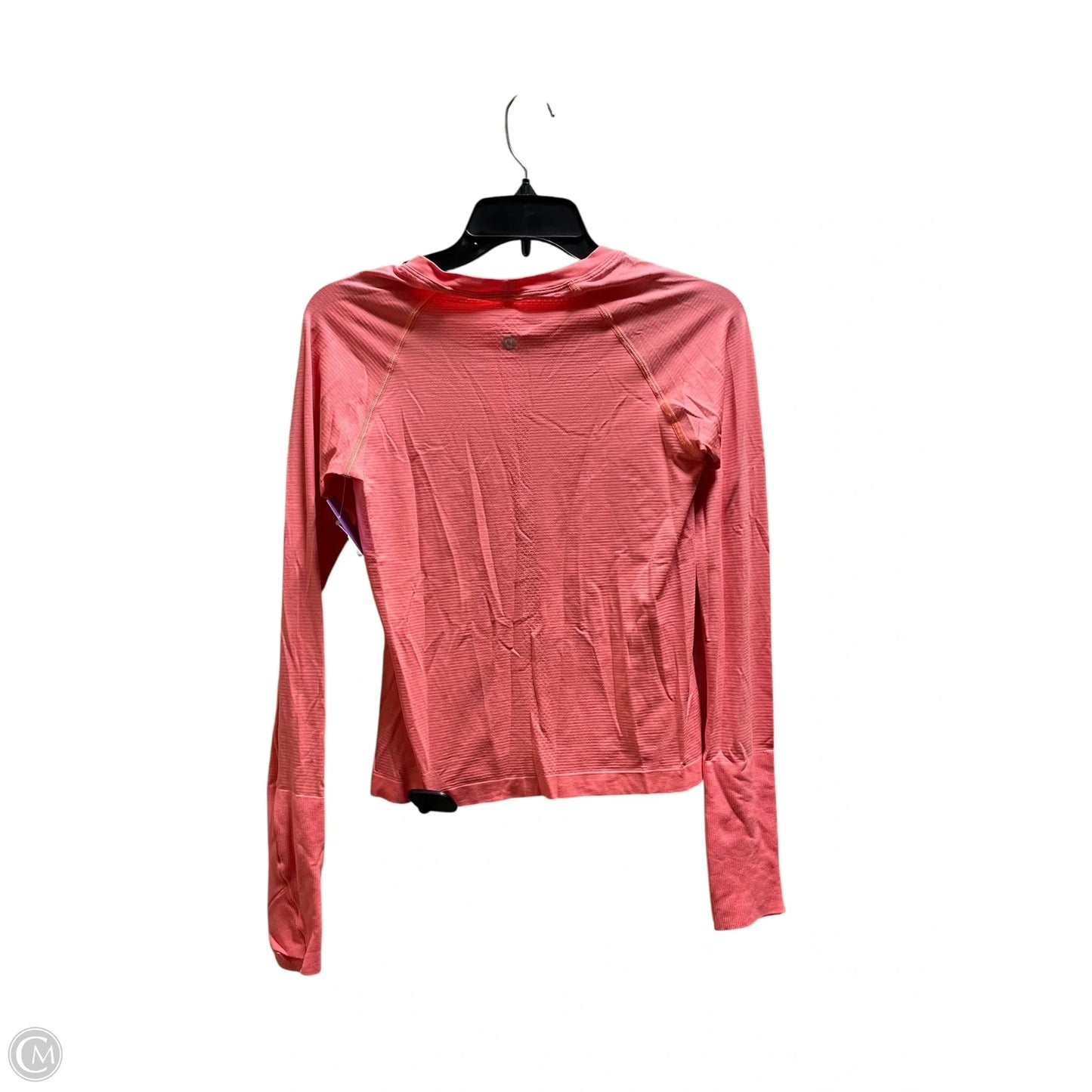 Athletic Top Long Sleeve Crewneck By Lululemon In Pink, Size: 6
