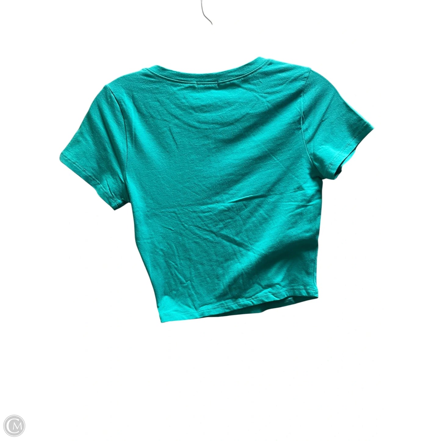 Top Short Sleeve By Bozzolo In Green, Size: M