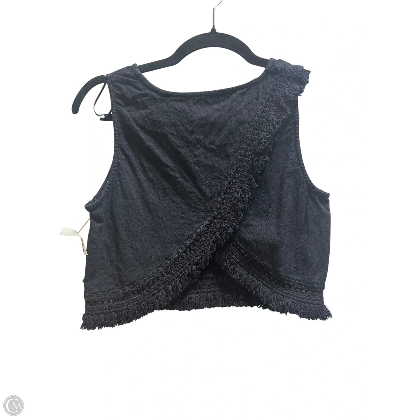 Top Sleeveless By Cotton On In Black, Size: S