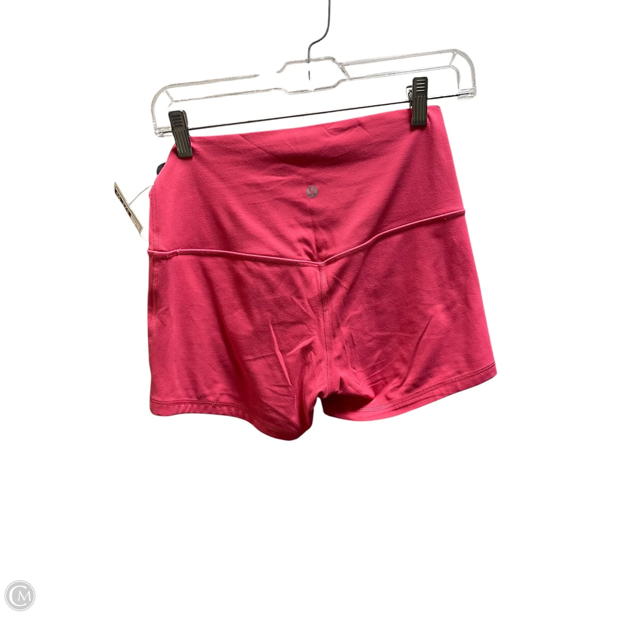 Athletic Shorts By Lululemon In Pink, Size: 8