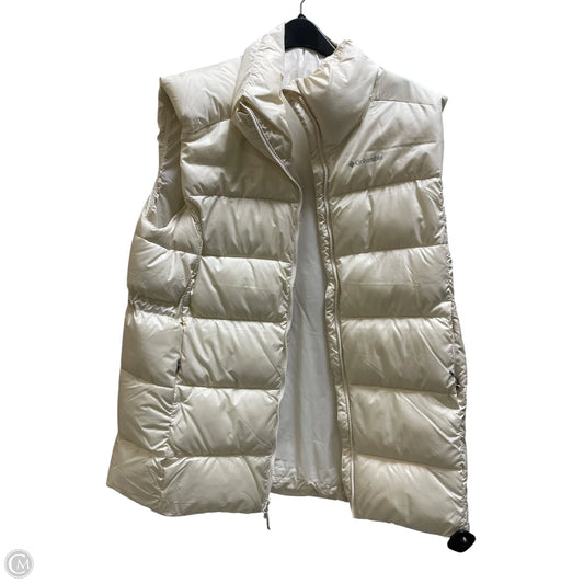 Vest Puffer & Quilted By Columbia In White, Size: 1x