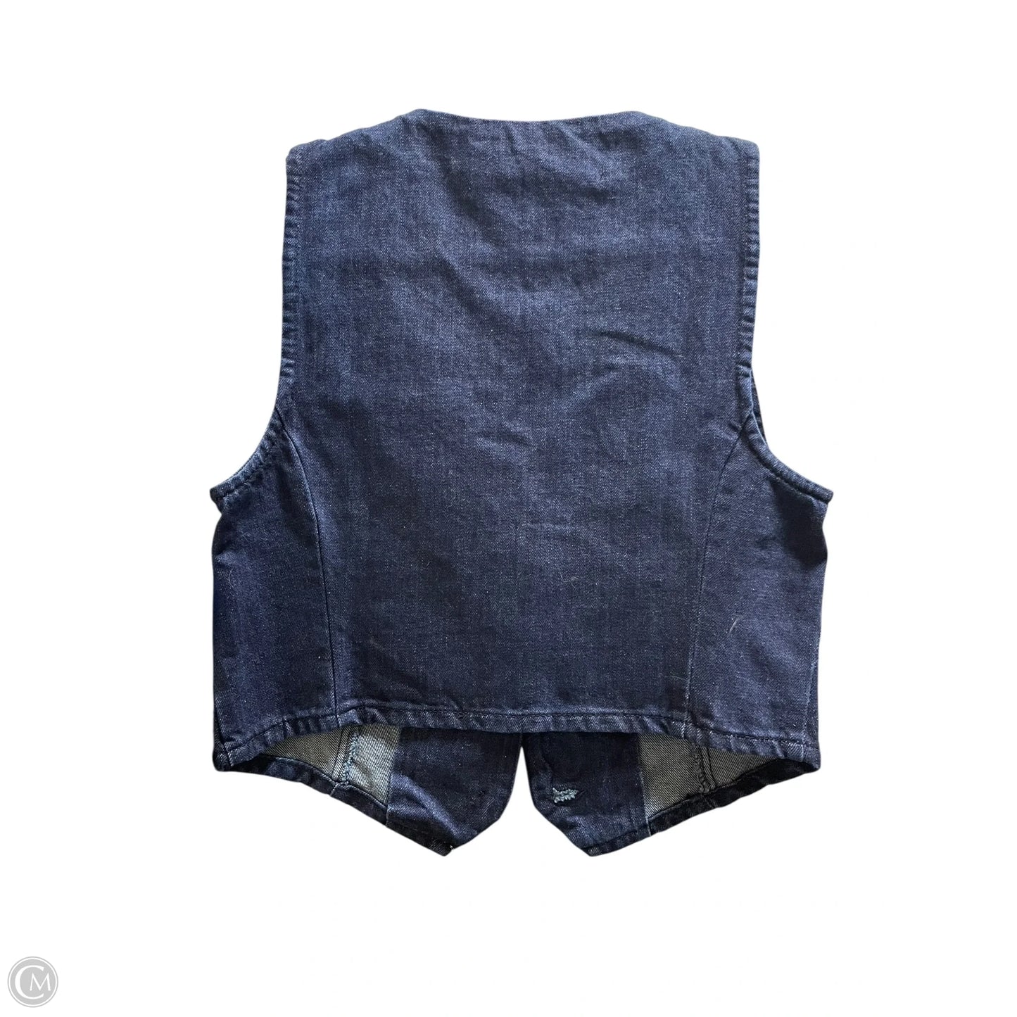 Vest Other By Zara In Blue Denim, Size: M
