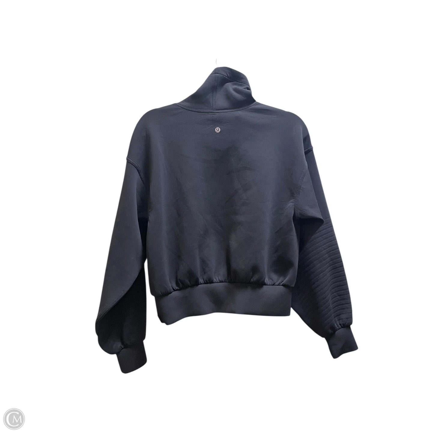 Sweatshirt Collar By Lululemon In Black, Size: 4