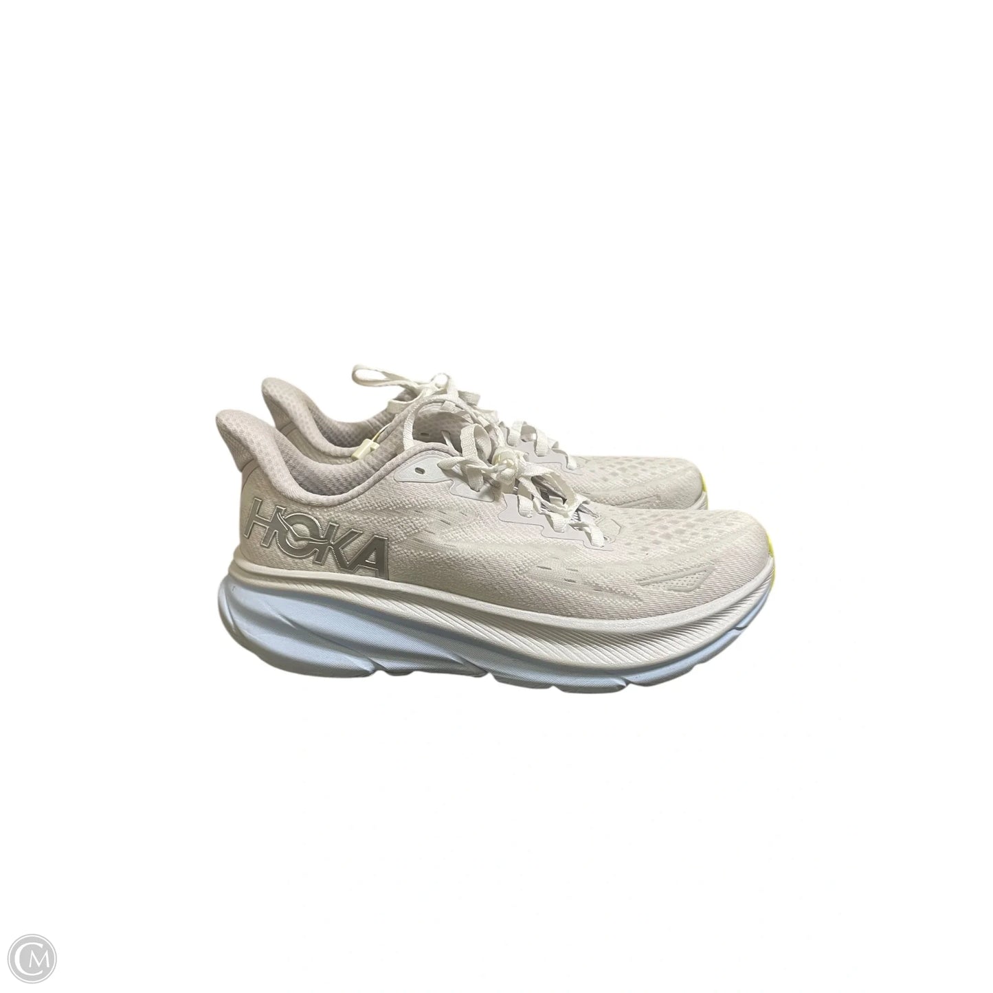 Shoes Athletic By Hoka In White, Size: 10
