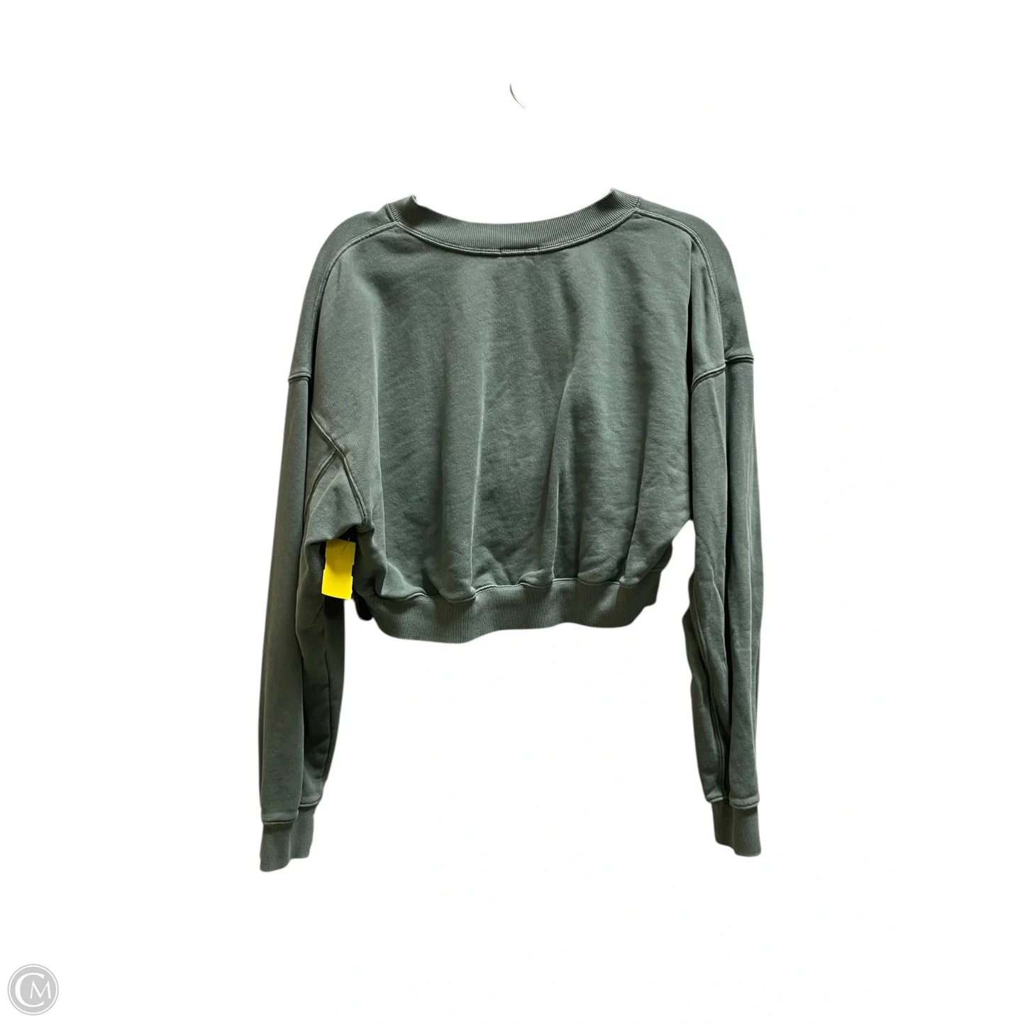 Top Long Sleeve By Aerie In Green, Size: S