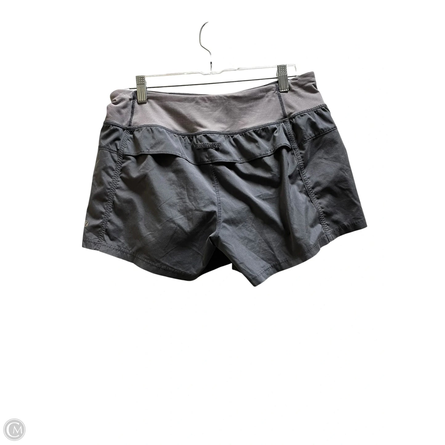 Athletic Shorts By Lululemon In Grey, Size: 8