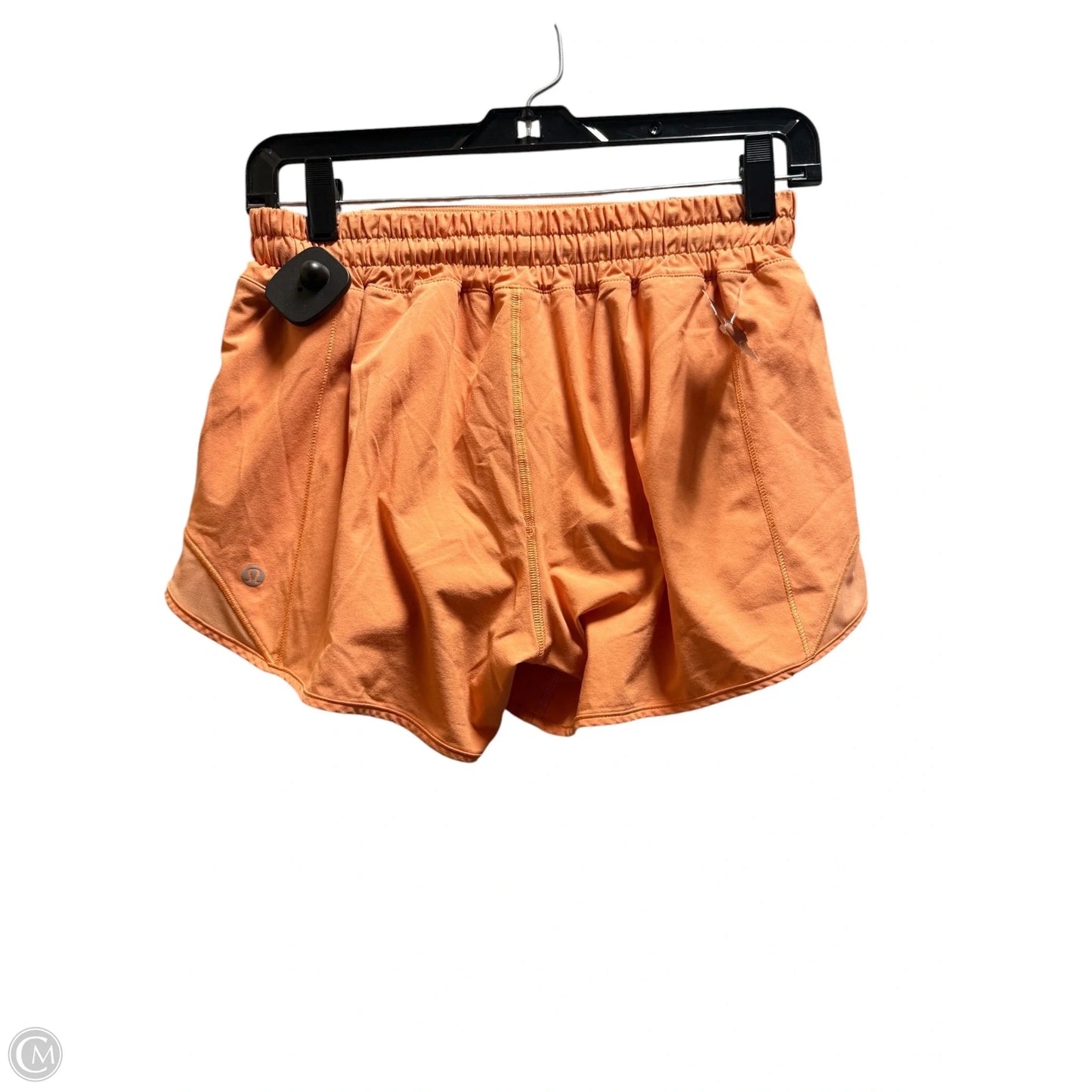 Athletic Shorts By Lululemon In Orange, Size: 6