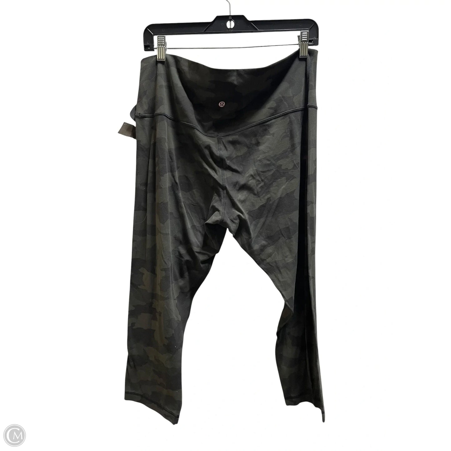Athletic Leggings By Lululemon In Camouflage Print, Size: 16