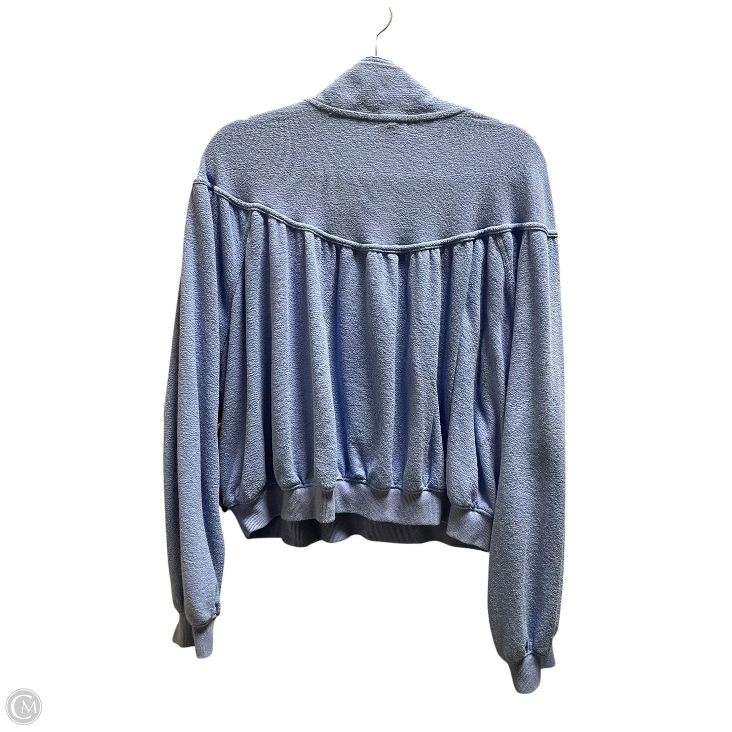 Top Long Sleeve By Aerie In Blue, Size: M