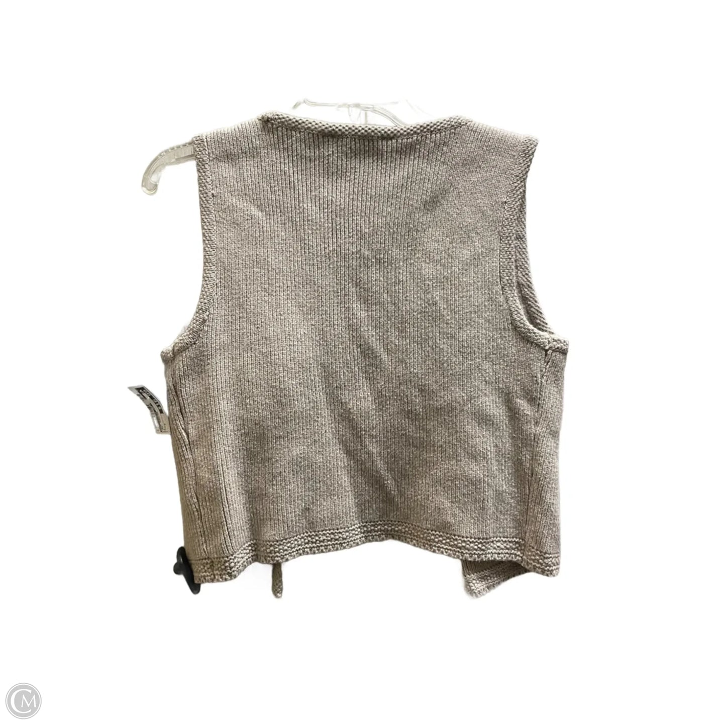 Vest Sweater By Abercrombie And Fitch In Tan, Size: S