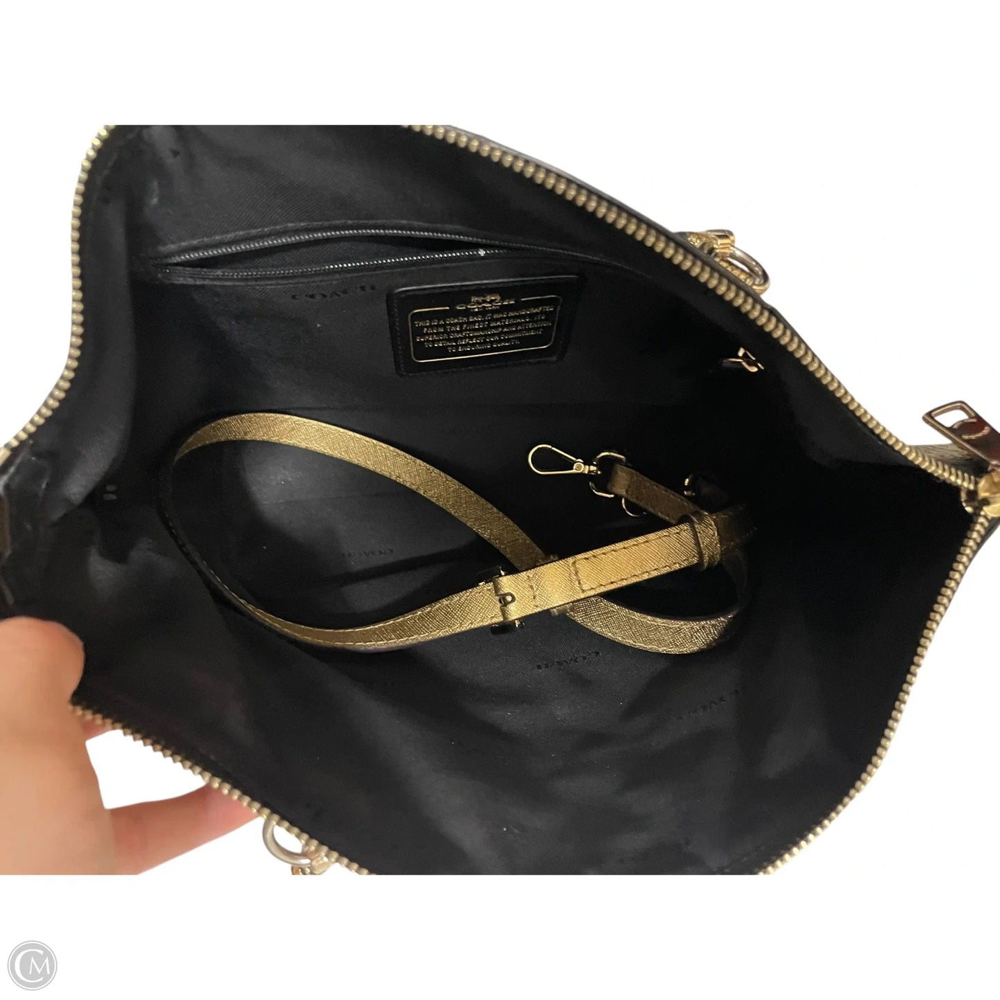 Handbag Designer By Coach, Size: Medium