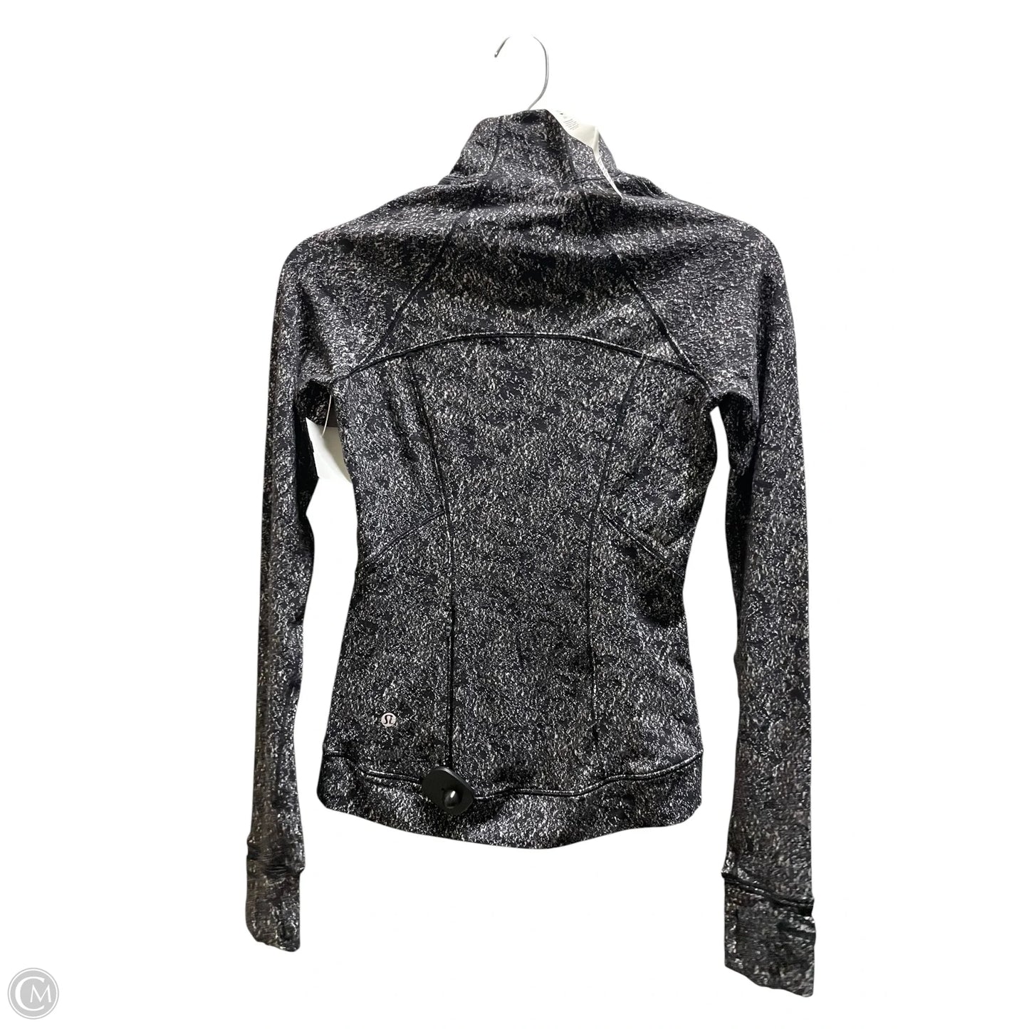 Athletic Top Long Sleeve Crewneck By Lululemon In Black, Size: 2