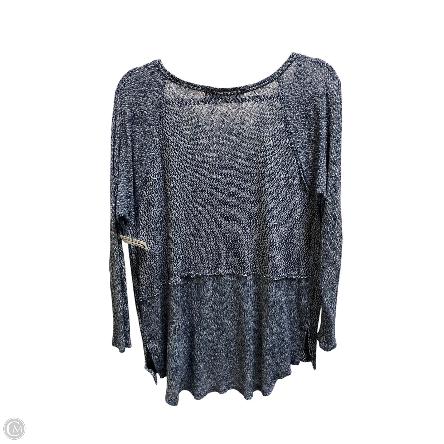 Top Long Sleeve By Free People In Blue, Size: M