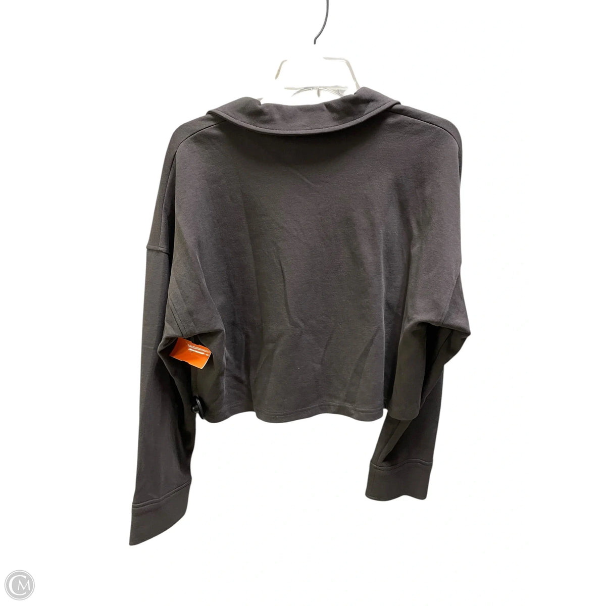 Top Long Sleeve By Mod Ref In Grey, Size: L