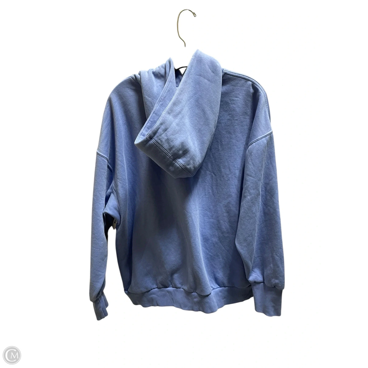 Sweatshirt Hoodie By Adidas In Blue, Size: L