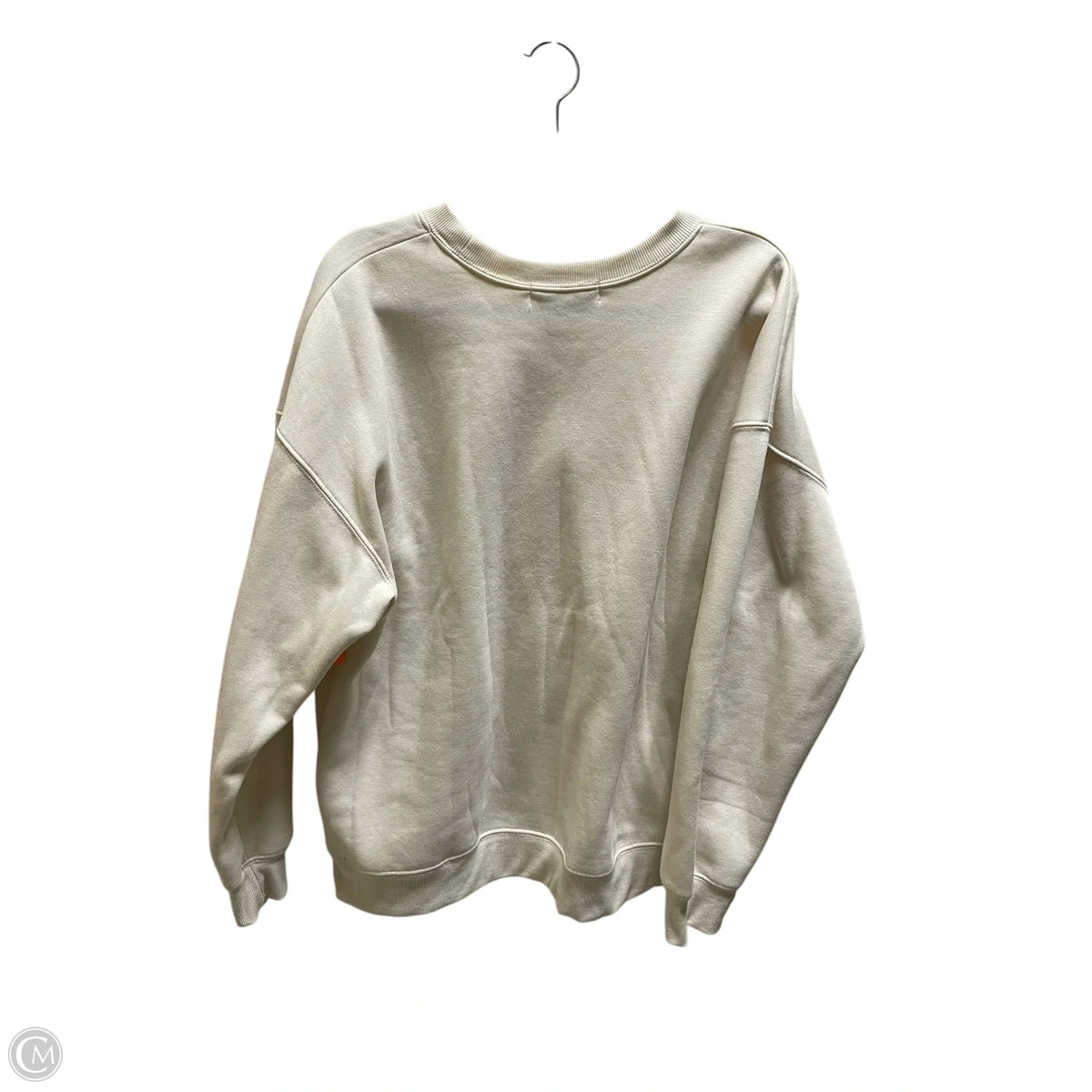 Sweatshirt Crewneck By Wound Up In Tan, Size: 1x
