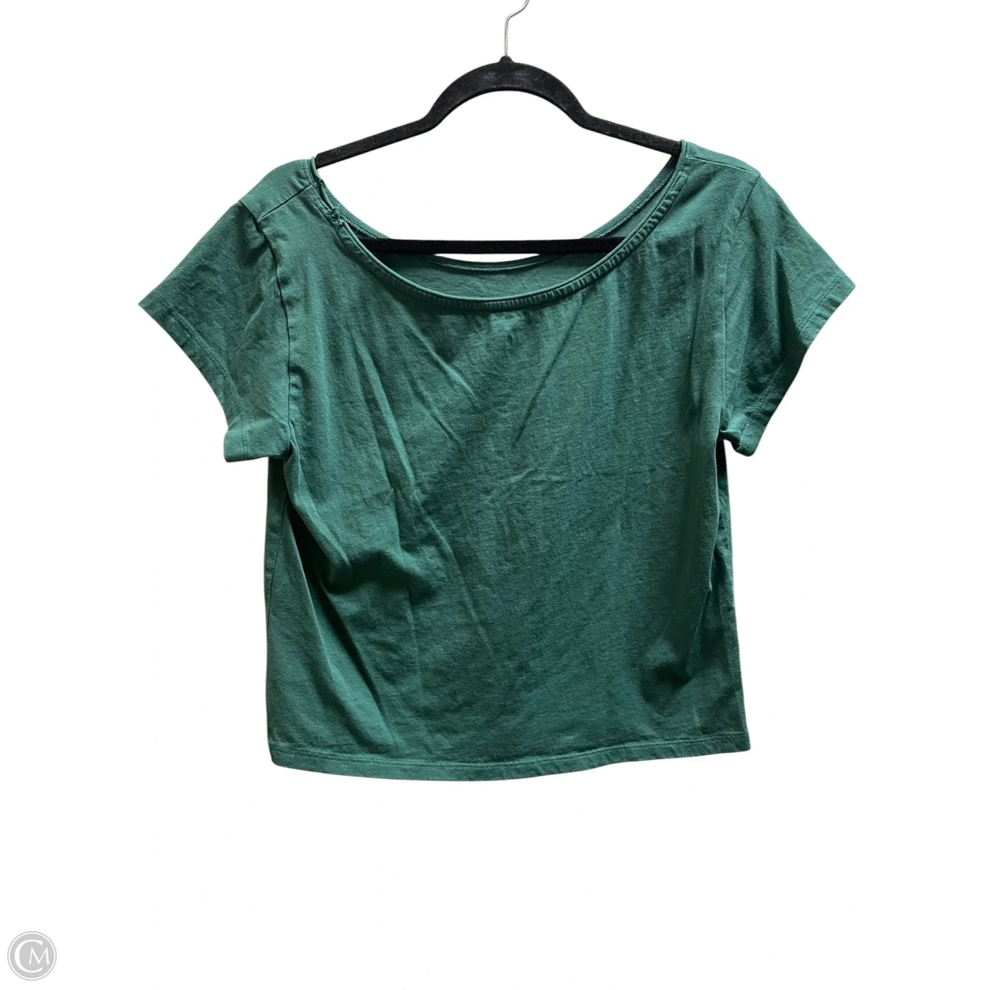 Top Short Sleeve By Wild Fable In Green, Size: S