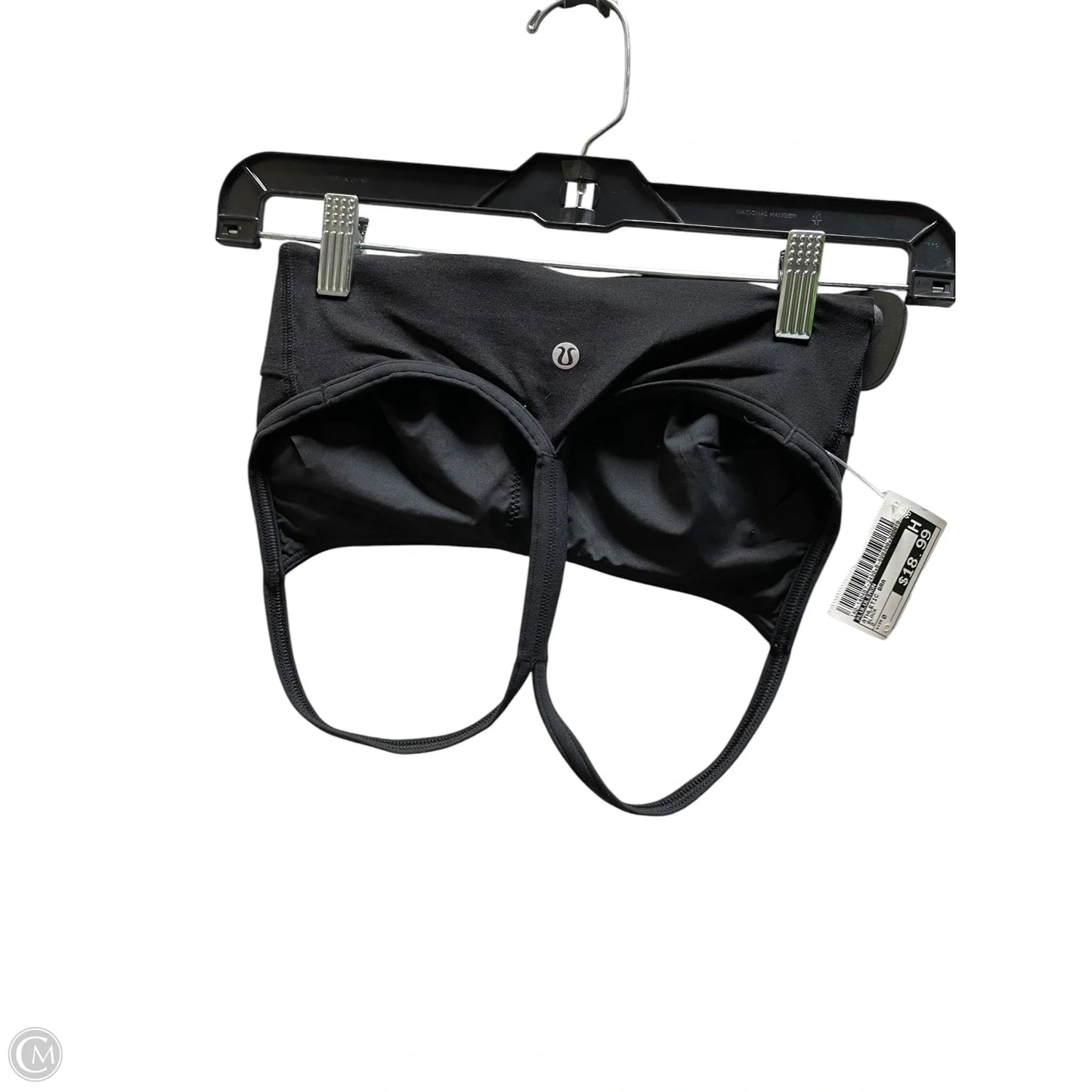 Athletic Bra By Lululemon In Black, Size: 0