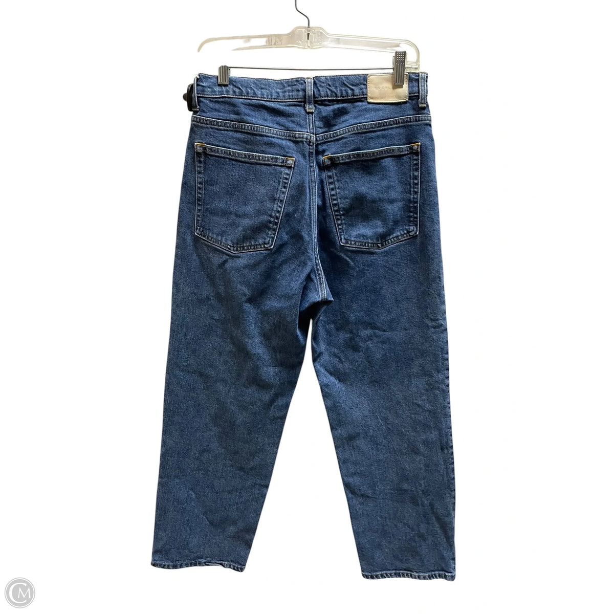 Jeans Straight By Everlane In Blue Denim, Size: 8