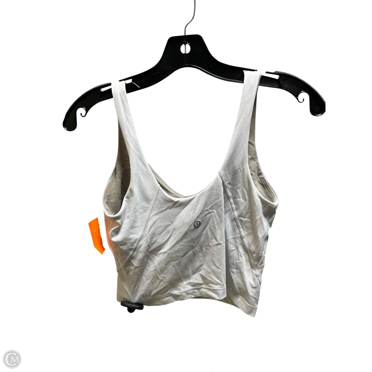 Athletic Tank Top By Lululemon In White, Size: 6