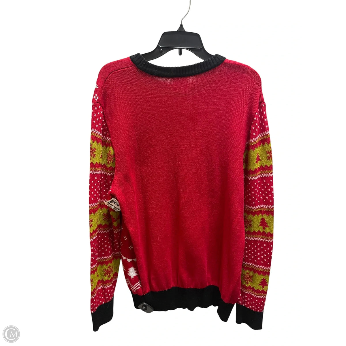 Sweater By Clothes Mentor In Red, Size: Xl