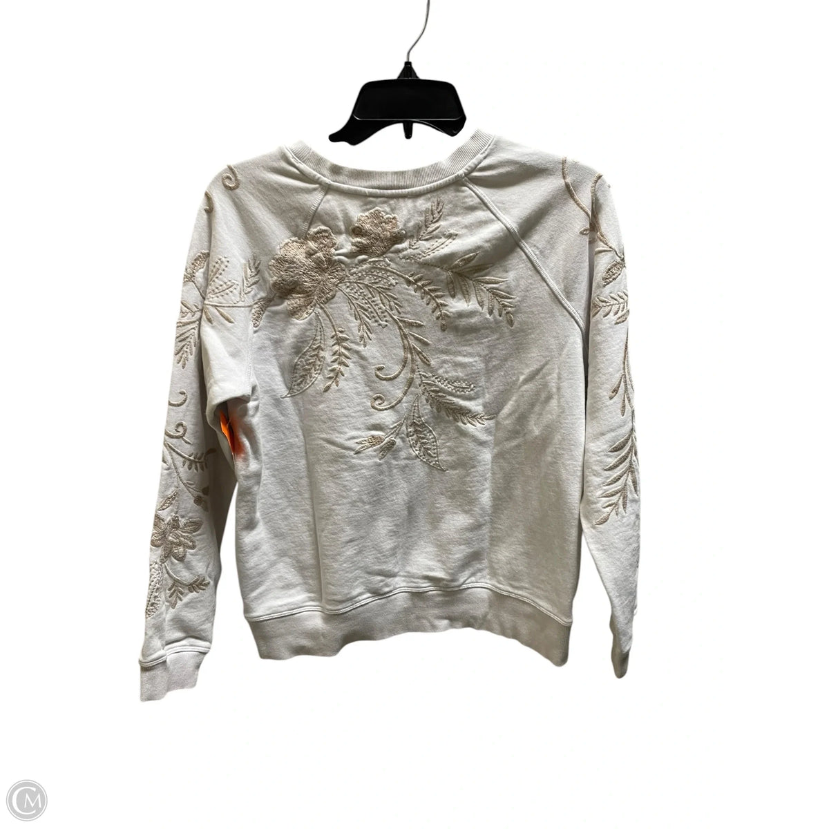 Sweater Designer By Johnny Was In White, Size: S