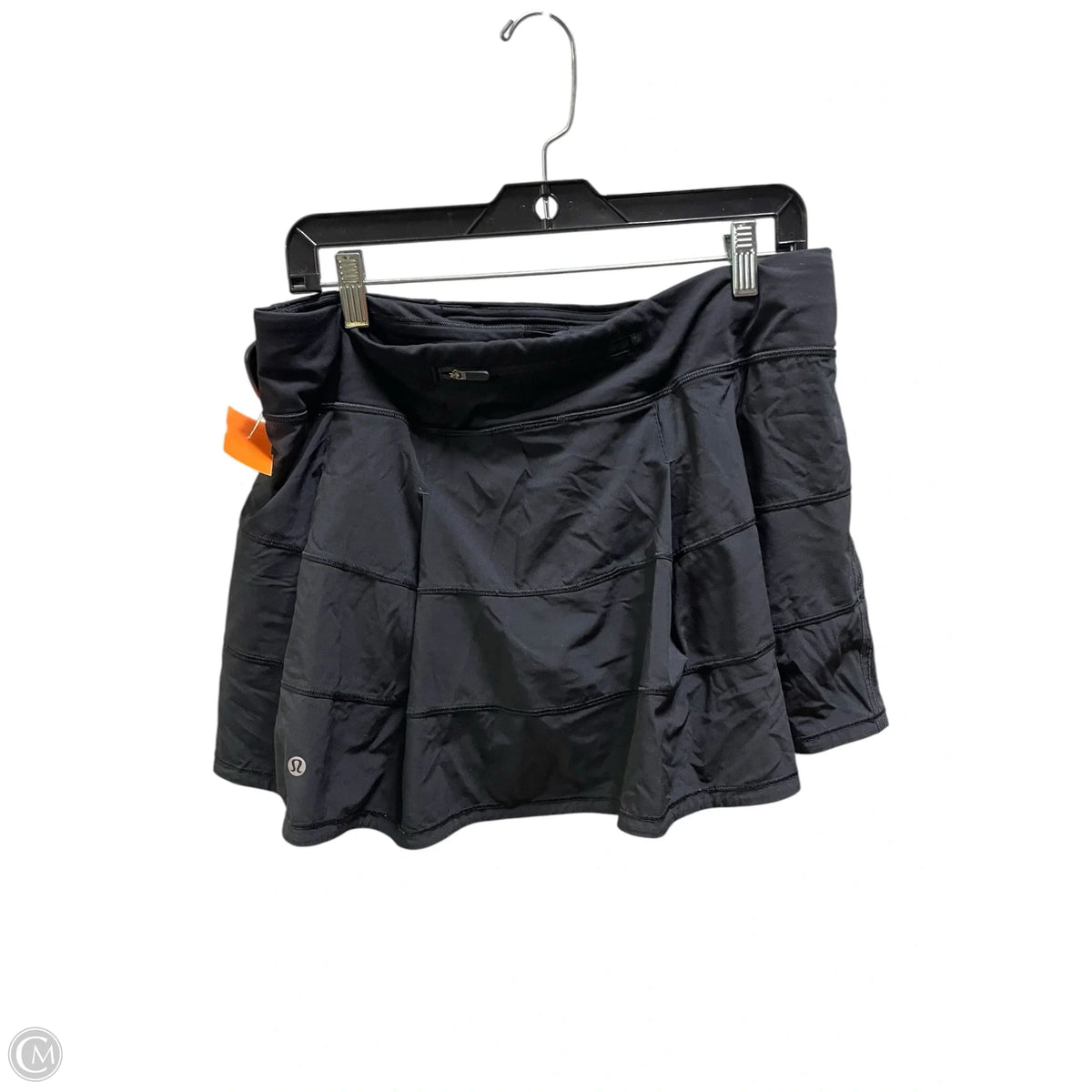 Athletic Skirt By Lululemon In Black, Size: 10